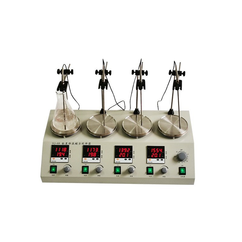欧莱博HJ-4A数显恒温磁力搅拌器